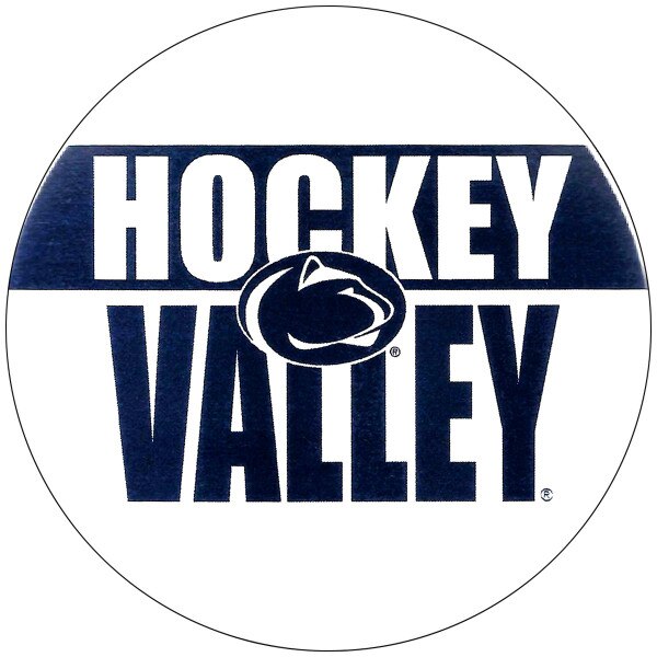 button Hockey Valley with Penn State Athletic Logo